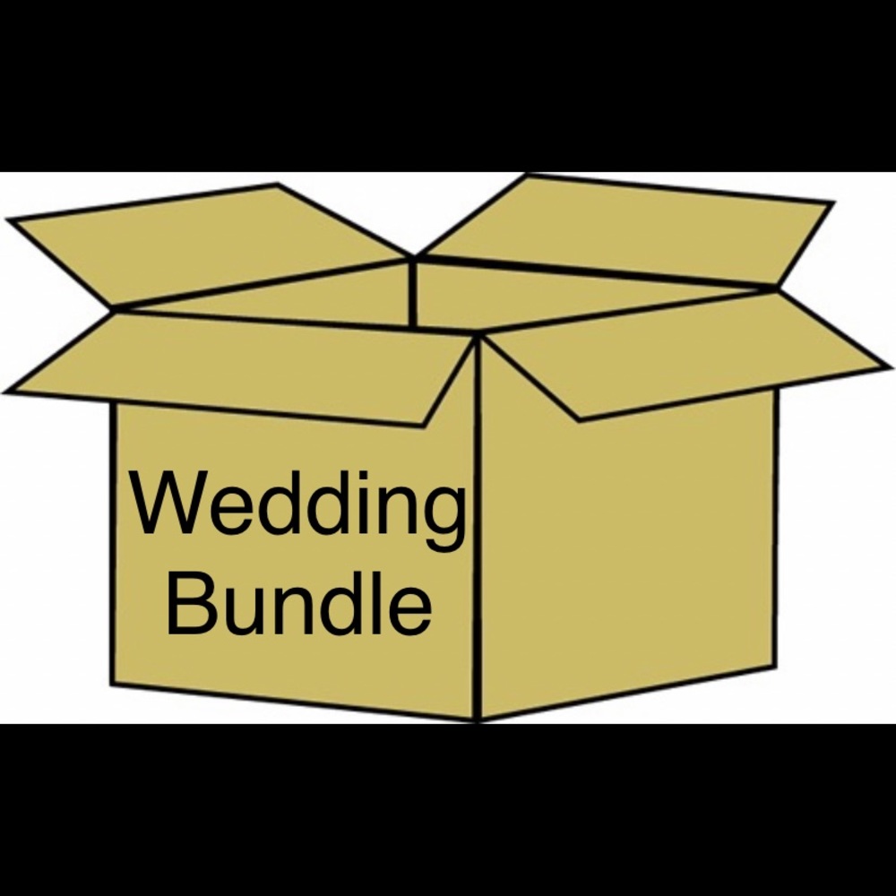 Wedding Bundle (decor, jewelry, accessories, bridal dresses, etc.)